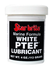 Beyaz teflon yağı, 113 gr (4 oz.).