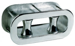 Loça, paslanmaz çelik,flanşlı ve makaralı İç ebat 270x91, dış ebat 340x160mm.