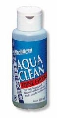 Aqua Clean. Klor içermez. İçme ve depolama suyunun tazeliğini uzun müddet muhafaza eder.