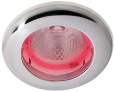 Hella Marine LED spot lambaları. Mavi, kırmızı veya beyaz Ambians halkalı, beyaz LEDli.