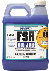 Davis FSR (Fiberglass  Stain Remover). Emsalsiz bir leke çözücü jeldir.
