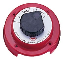 Akü şalteri, 12v/24v/32v sistemlerde kullanılabilir. 250a, ø133mm.