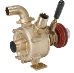 Motor V kayışı tahrikli, debriyajlı bronz su pompaları.