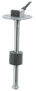 Su/yakıt şamandırası, paslanmaz çelik. 10-180 ohm.