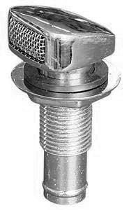 Tank havalandırma, ø 16 mm, paso boyu 13 mm.