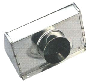 Kollektör kutu, 19.10.583 için. Paslanmaz çelik. Hortum ø 76 mm.