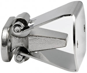 Stoper, paslanmaz çelik+kromaj. 35x20 mm