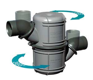 Waterlock. 40, 45 veya 51 mm iç çaplı egzoz hortumlarına uygundur.