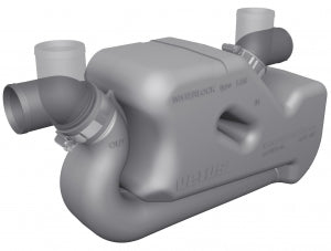 Vetus waterlock, uzun egzoz sistemleri için. Ø40, 45, 51 mm.