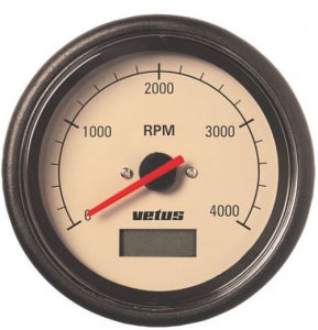 Vetus devir göstergesi, 0-4000 rpm.