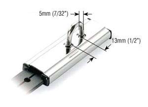 25 mm T profilli flok araba ve rayları.