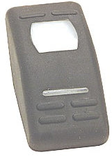 Kapak. 1436430/431/432/433 switchler için Kaymaz, yarı sert  siyah poliüretan kaplı yüzey.