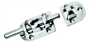 Sürgü kilit, paslanmaz çelik. 85x27 mm.