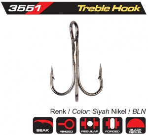 3551 Treble İğne