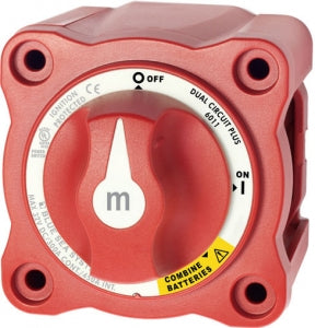 Blue Sea Systems M-Serisi Dual Circuit Plus ™akü şalteri