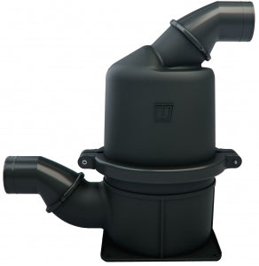 Vetus ağır hizmet tipi kompozit waterlock. 127 veya 152 mm iç çaplı egzoz hortumlarına uygundur.