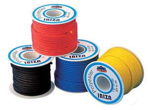 Polyester örgü halat.