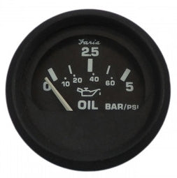 Faria yağ basınç göstergesi. 10 Bar.