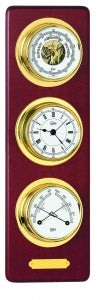 Barigo 3´lü set.Barometre+saat+termometre/higrometre.15x41 cm.