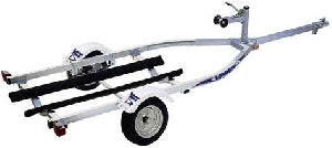 Load Rite Galvanizli çelik traversli Jet Ski, bot römorku.